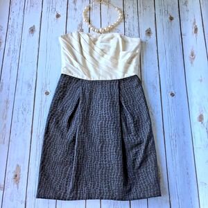 Max and Cleo Strapless Cocktail Mini Dress 6 S Party Evening Bodycon Homecoming